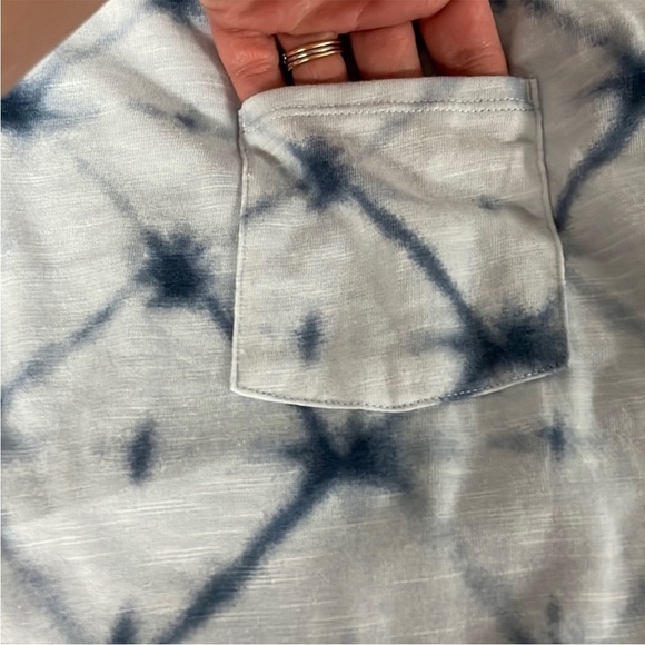 Sonoma blue tie dye size Large sleeveless sundress - Picture 3 of 5